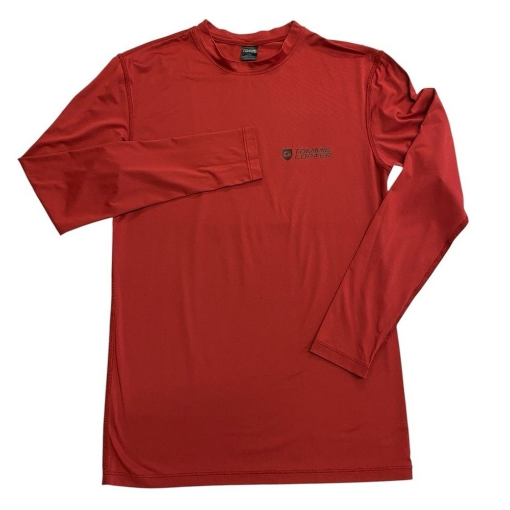 Tommie Copper‎ Compression Shirt Red Long Sleeve Athletic Mens Large